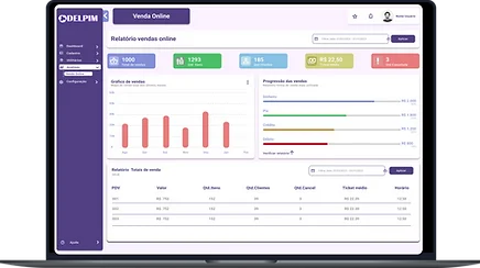 Delpim ERP Mockup
